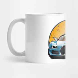 Bugatti Veyron, a luxury dream car Mug